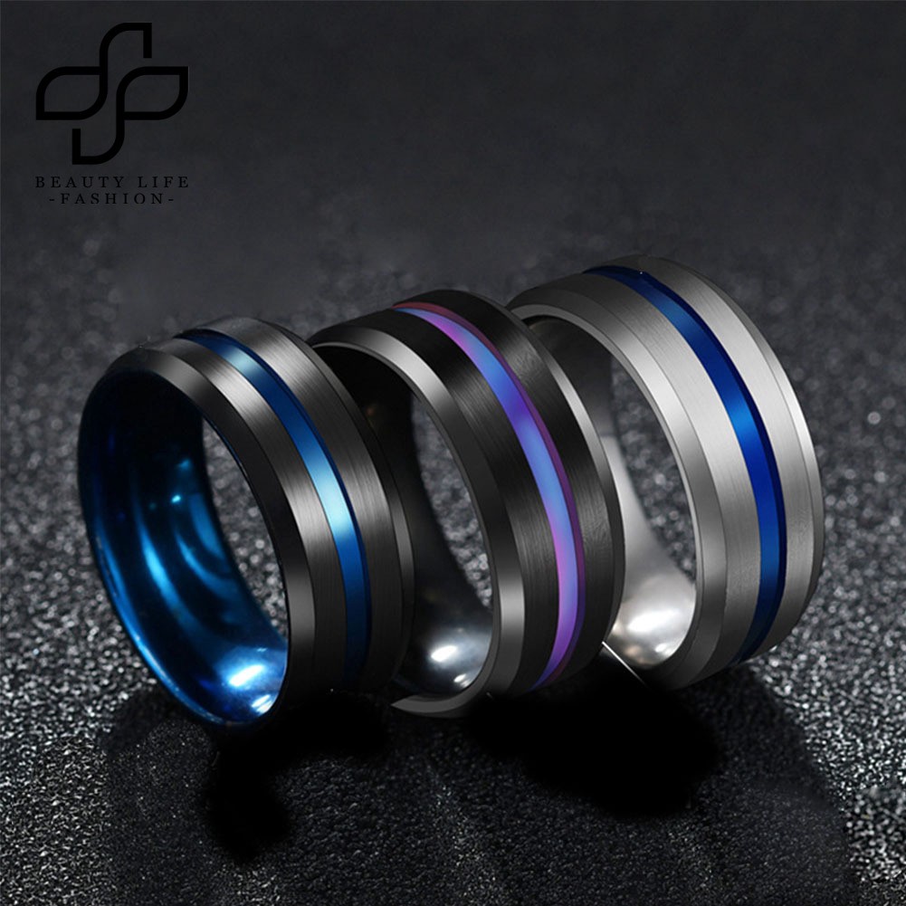 Nhẫn Hai Mặt 8mm