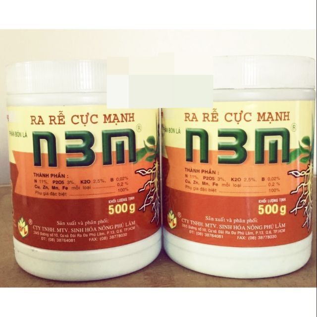 Bán RA RỄ CỰC MẠNH N3M 500g hàng nhập, phân phối trong nước bởi thietbinhavuon.