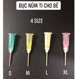 Đục lỗ núm ti , Dập lỗ núm ti, Đục lỗ núm bình sữa