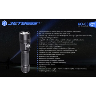 Đèn pin JETBeam KO-03