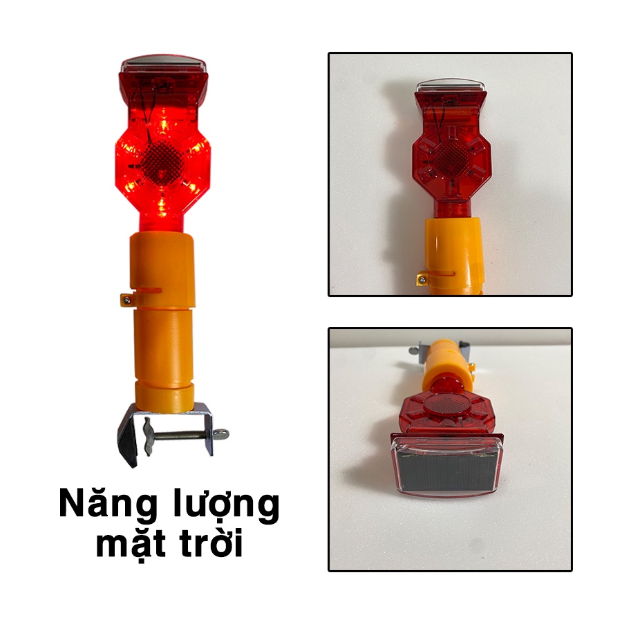 Đèn cảnh báo giao thông các loại dùng pin, năng lượng mặt trời, điện 220V, 12V, 24V, pin sạc