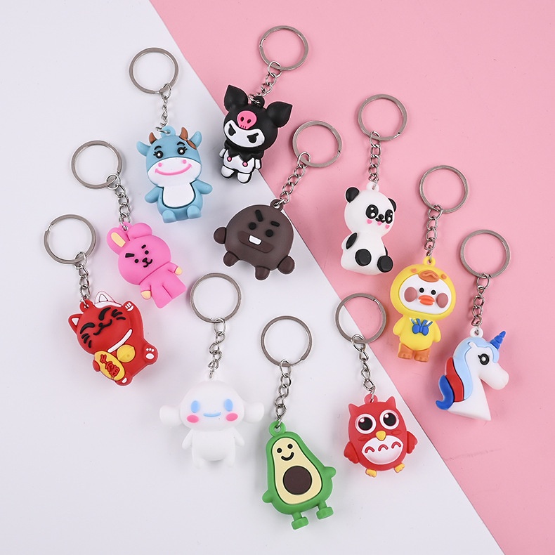 Móc khóa con vật cute