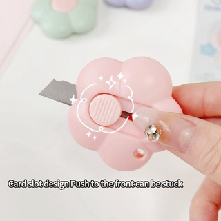 Dao Cắt Giấy Mini Hình Hoa Dễ Thương