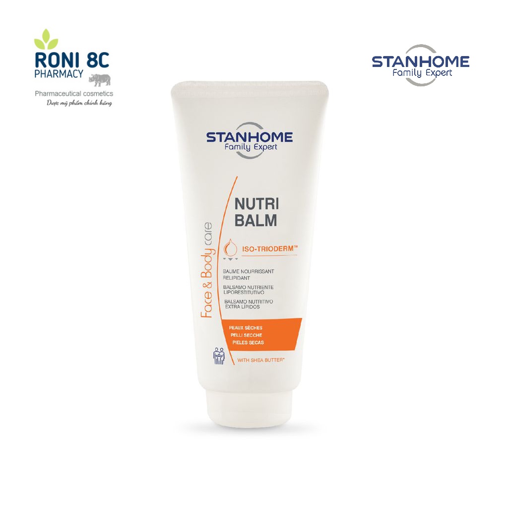 STANHOME-NUTRI BALM KEM DỊU GIẢM NGỨA 200ML( mẫu mới stanhome Nutri Balm)