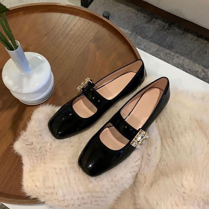 Giày búp bê khuy đá tiểu thư ❌ SALE SOCK ❌ Hàng QC loại 1