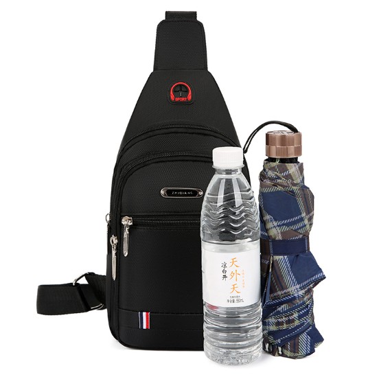 [Mã 2611THTRANG100K hoàn 10% xu đơn 99K] Túi đeo chéo nam vải canvas chống nước 3 ngăn phong cách Hàn Quốc | BigBuy360 - bigbuy360.vn