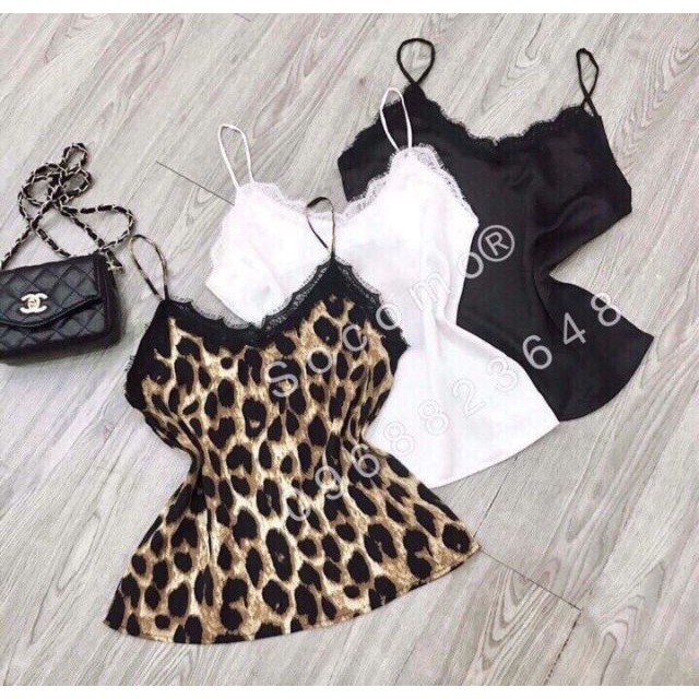 {Sản phẩm} ÁO 2 DÂY PHỐI REN ĐẸP_ÁO 2 DÂY DA BEO_ÁO 2 DÂY MẶC VEST {Chất lượng} | BigBuy360 - bigbuy360.vn