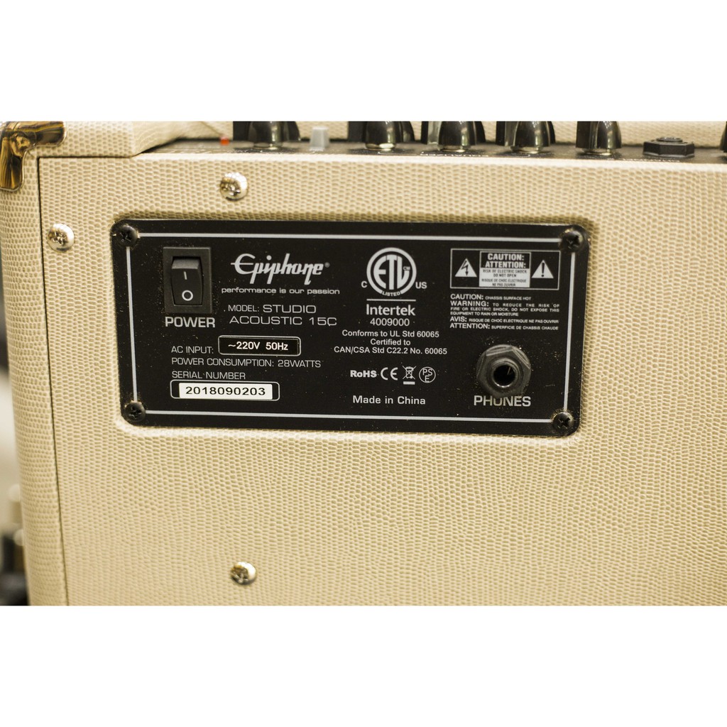 Amplifer Guitar Thương Hiệu Epiphone Chính Hãng , Công suất 28W , Nhỏ Gọn Tiện Lợi