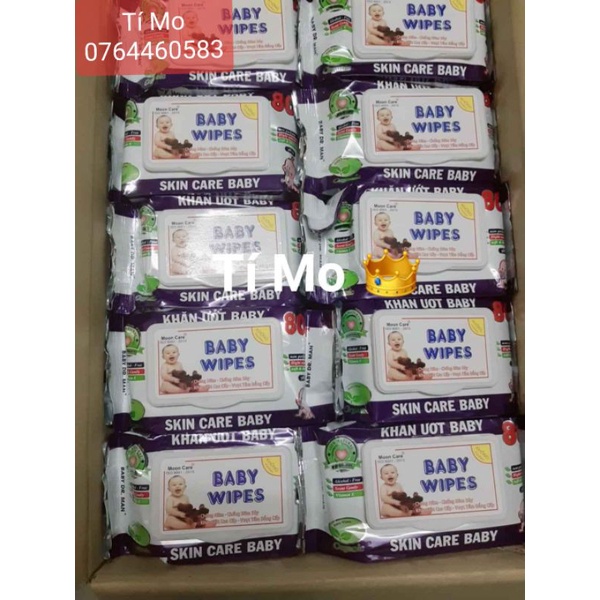 KHĂN GIẤY ƯỚT BABY 80GR