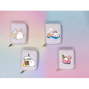 Ví molang VNI12 ví ngắn cute bóp dễ thương idol kpop army thần tượng hoạt hình | BigBuy360 - bigbuy360.vn