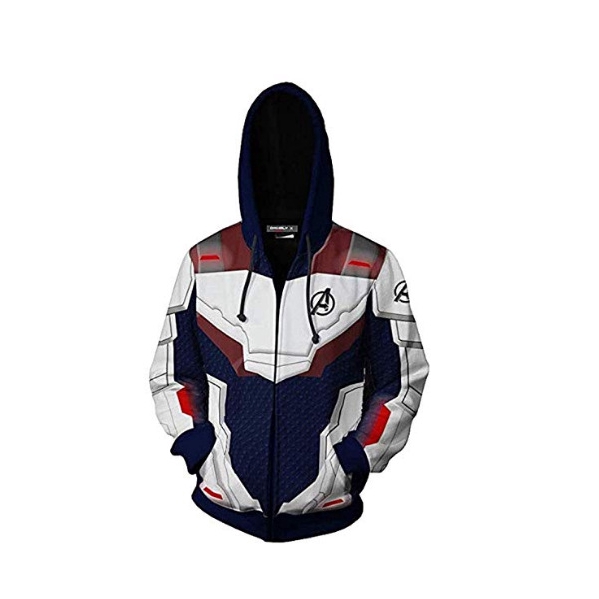 Áo Hoodie Khóa Kéo In Hình Iron Man Stark Tony 3d Độc Đáo Cá Tính