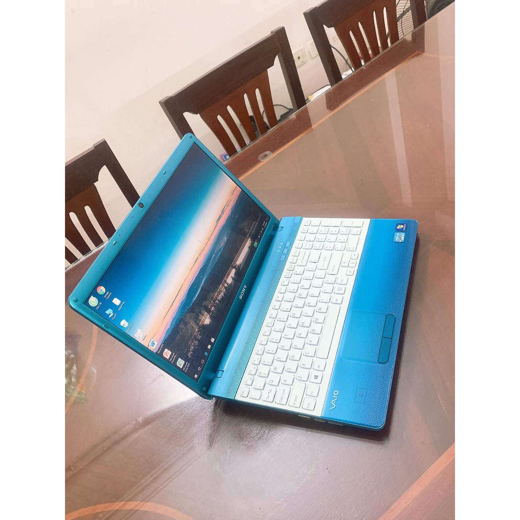 Máy chất Sony vaio VPCEB màu xanh dương . Chíp core i5 xung nhịp cao , ram 4gb , ssd 120gb chơi được game | WebRaoVat - webraovat.net.vn