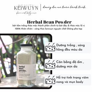Bột tắm thảo mộc nhà Keiwuyn