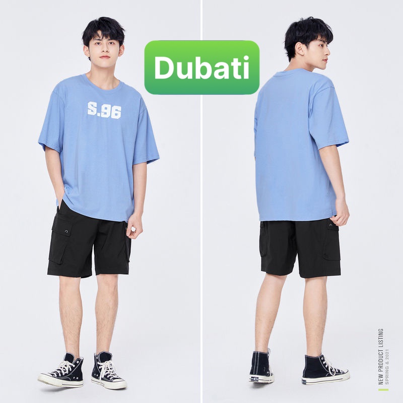 ÁO THUN NAM NỮ S.96 ĐỘC LẠ FORM RỘNG TAY LỠ HOT TREND MẠNH MẼ SÀNH ĐIỆU VẢI DÀY MIN PHONG CÁCH SANG CHẢNH VIP - DUBATI F