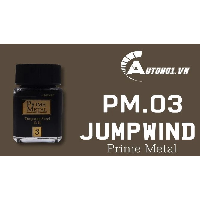 LACQUER ( PM01 ~ PM09 ) SƠN MÔ HÌNH JUMPWIND - PRIME METAL