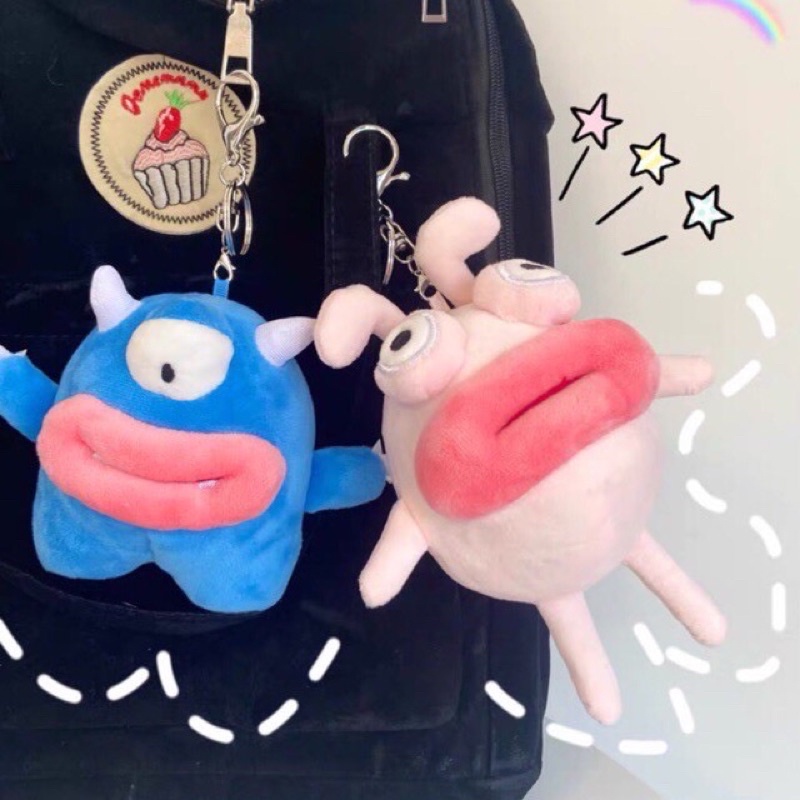 Móc chìa khoá quái vật xấu xí