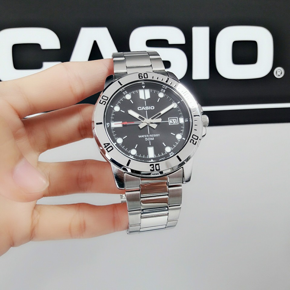 Đồng Hồ Casio Nam Dây Kim Loại MTP-VD01D-1EV Chính Hãng