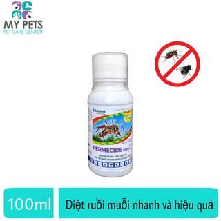 Permecide 50EC 100ml - Dung dịch pha phun tiêu diệt côn trùng ruồi muỗi