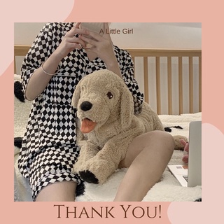 Bộ ngủ Pijama nữ hoạ tiết kẻ caro đen trắng trẻ trung ulzzang
