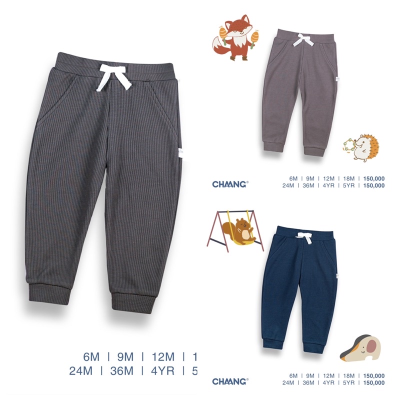 Chaang quần jogger bé trai chaang AW2022D10