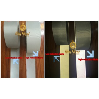 Dây Phản Quang Xám 5cm, 2.5cm (1 cuộn x 100m)