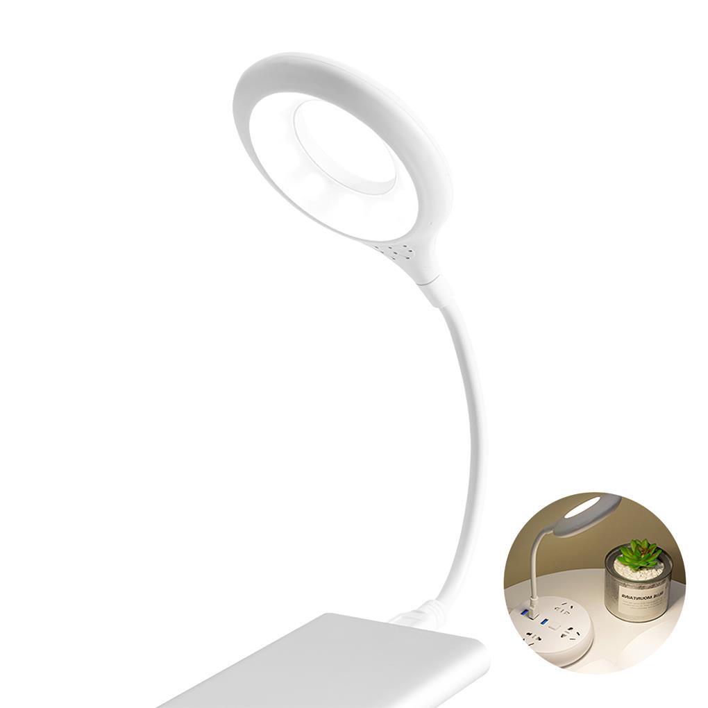 Đèn Đọc Sách Để Bàn 12 LED Sạc Cổng USB Có Thể Điều Chỉnh Góc Độ