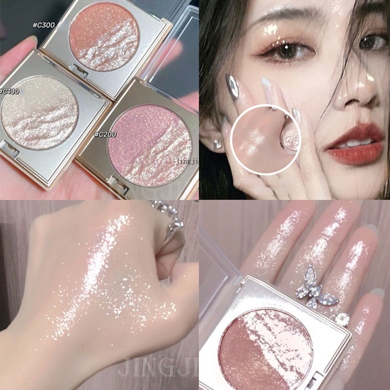 Phấn Bắt Sáng Hai Tông Màu Lâu Trôi Độ Bóng Cao HERORANGE