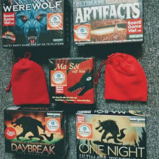 BOARDGAME MA SÓI ULTIMATE ARTIFACTS VIỆT HOÁ