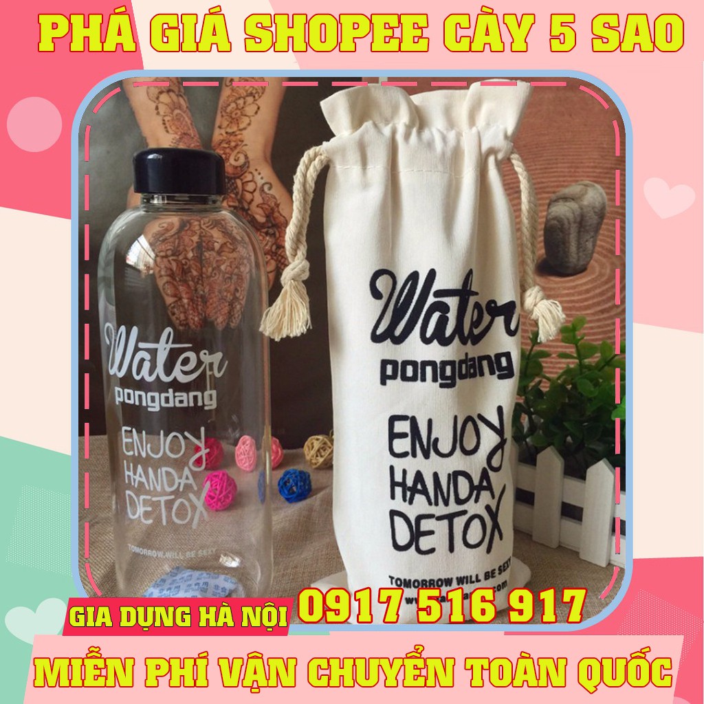 Bình Nước Pongdang Detox 1000ml