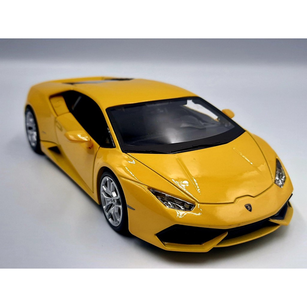 Xe Mô Hình Lamborghini Huracan LP 610-4 1:24 Maisto ( Vàng )