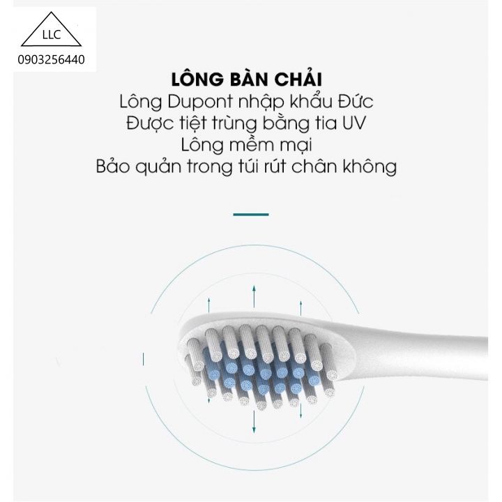 Bàn chải điện sóng âm SONIC X7 Sonicare Protective Clean, tặng 4 đầu chải thay thế, sạch gấp 20 lần