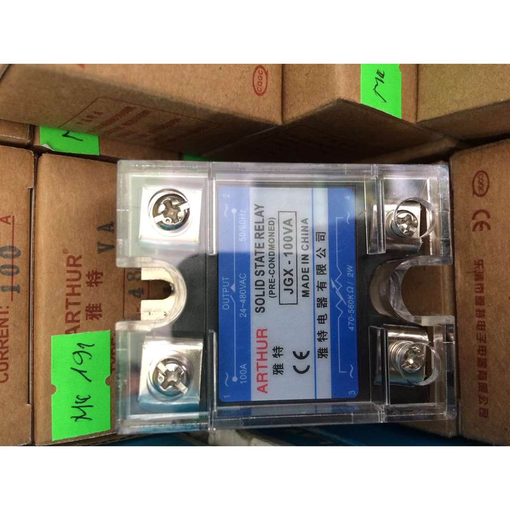 Rơ le bán dẫn Solid State Module SSR - 100VA ATHUR