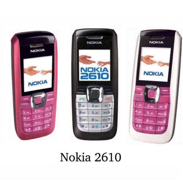 Điện Thoại Nokia 1110i và 2610 Pin Sạc Đầy Đủ