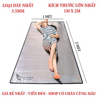 Chiếu ngủ văn phòng viền đen - kt 1m x 2m dày 3.5mm