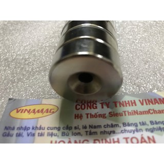 Nam Châm Hình Trụ 30x10 lỗ vát ( Siêu Mạnh)