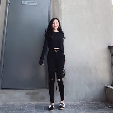  QUẦN JEAN NỮ RÁCH GỐI SIÊU ĐẸP ( 26 - 35 CÓ SIZE ĐẠI CHẤT GIÃN TỐT )