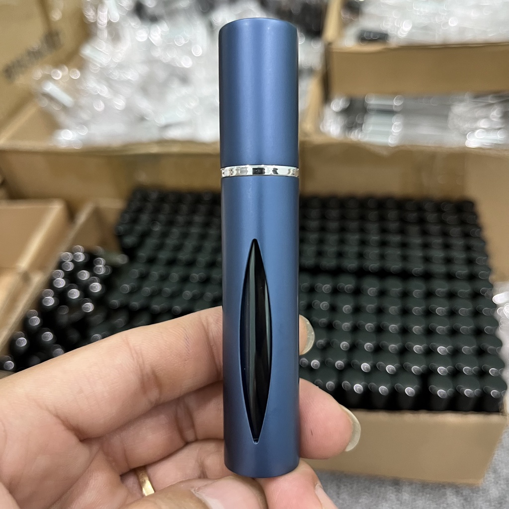 Chai=Lọ đựng Nước Hoa Vỏ Nhôm Dạng Bi Lăn Dung Tích 10ML