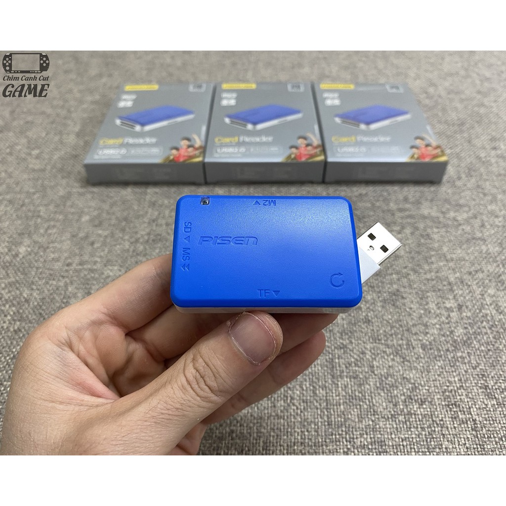 Đầu đọc thẻ 4in1 (SD, MicroSD, Memory Stick Pro Duo, M2)