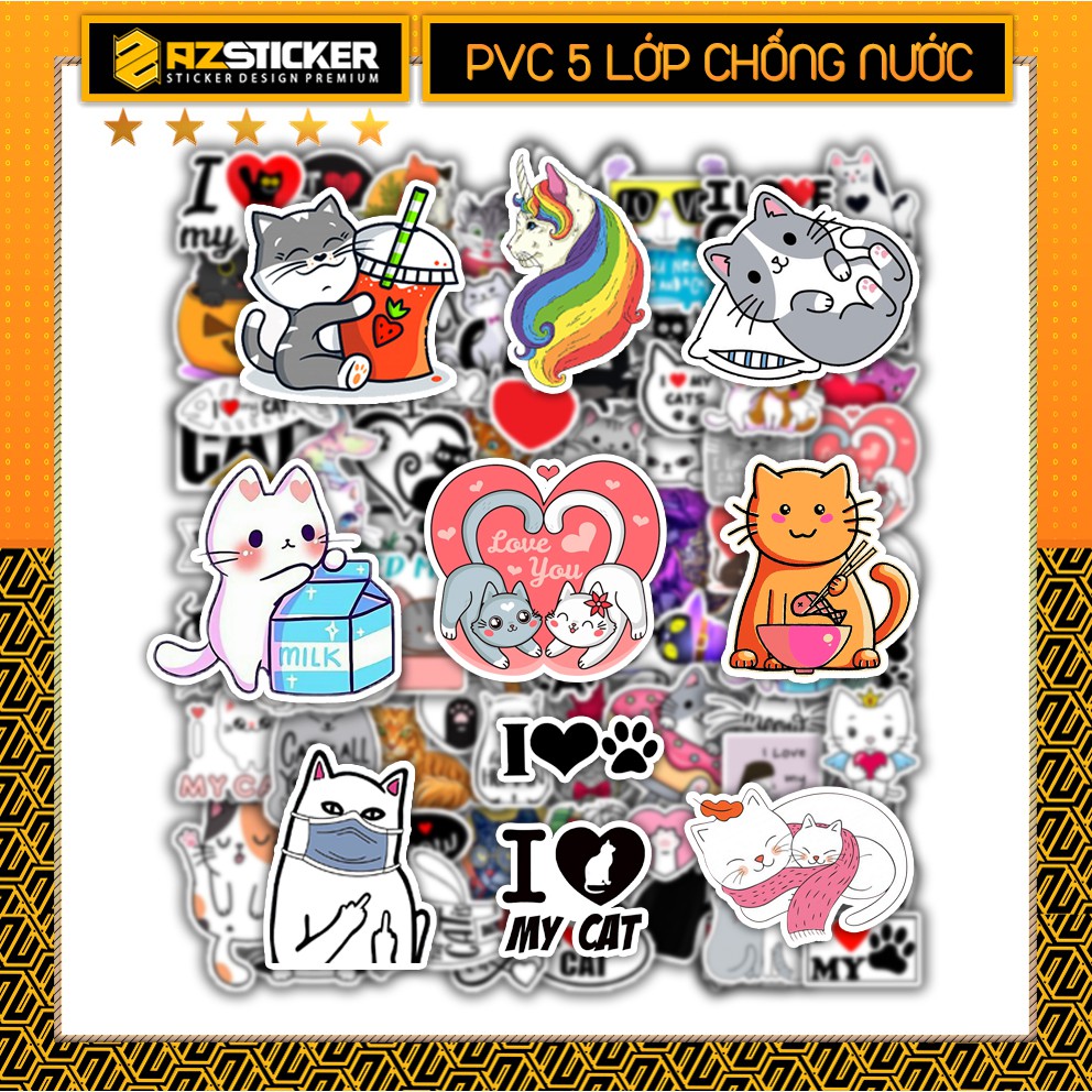 Sticker Chủ Đề Cỏ Cây | Dán Nón Bảo Hiêm, Điện Thoại, Laptop, Bình Nước...Chống Nước, Chống Bay Màu