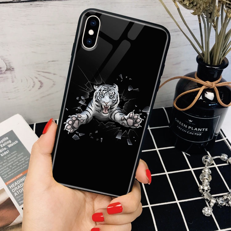Ốp Lưng Iphone 8 plus chống bẩn Hình Hổ Báo Sư Tử_4 6s plus/7/7plus/8/8plus/x/xs/xs max/11//12/12 promax
