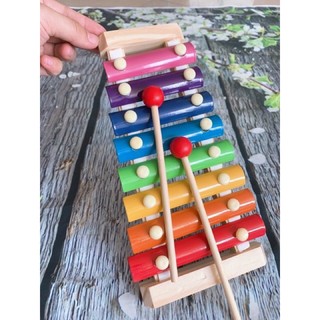 Đàn Xylophone Đàn gõ 8 thanh Đàn mộc cầm phát triển khả năng thính giác cho bé