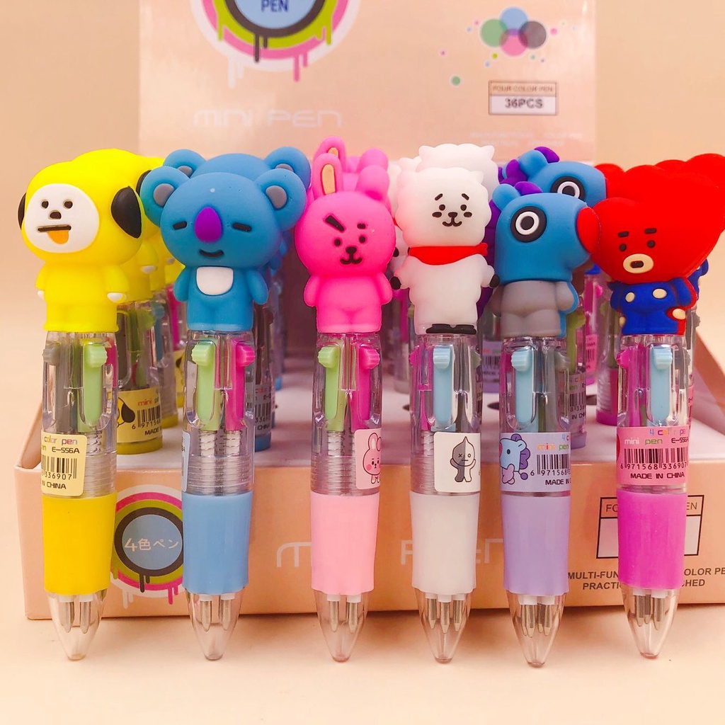 Bút bi 4 màu