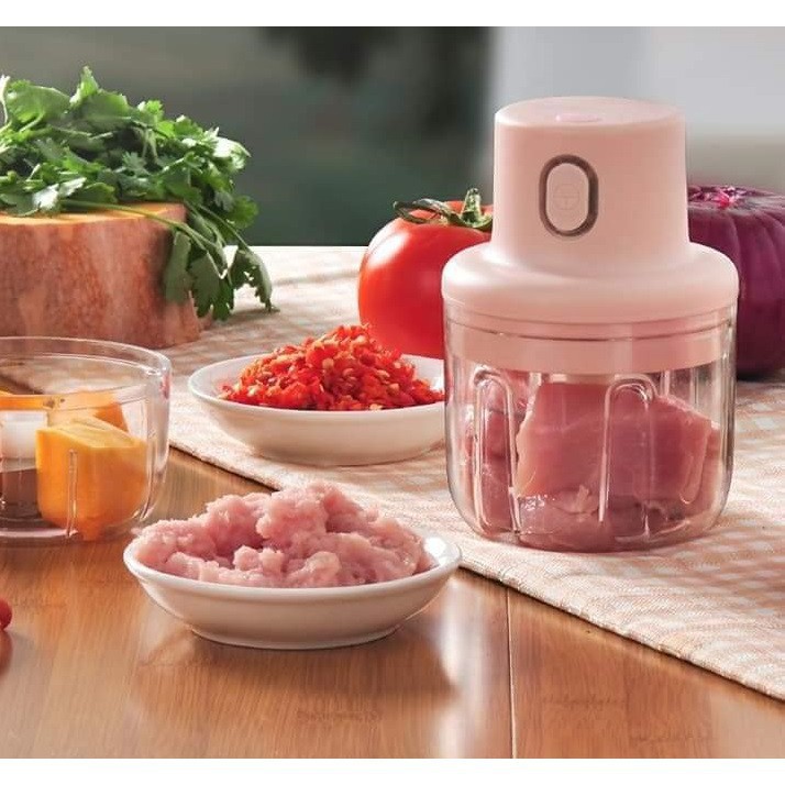 Máy xay tỏi ớt mini