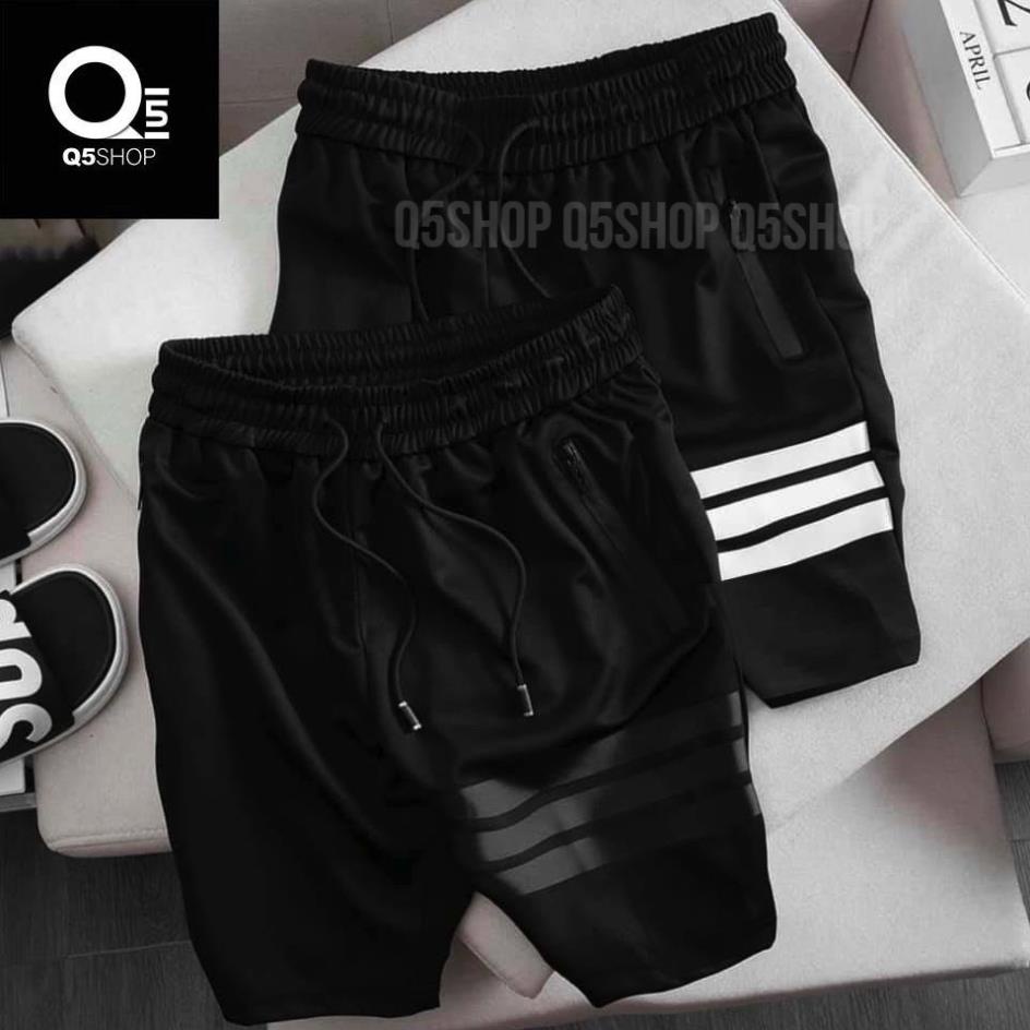 Quần Ngố nam Quần short nam vải umi kẻ sọc chất kiệu cao cấp thoáng mát không xù cho mùa hè Q5SHOP 2022 !