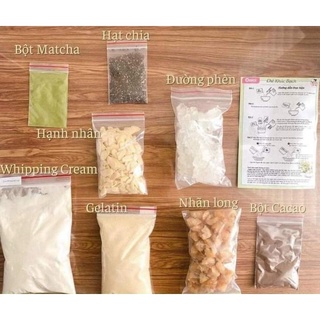 SET NGUYÊN LIỆU CHÈ KHÚC BẠCH (5-7 CHÉN)