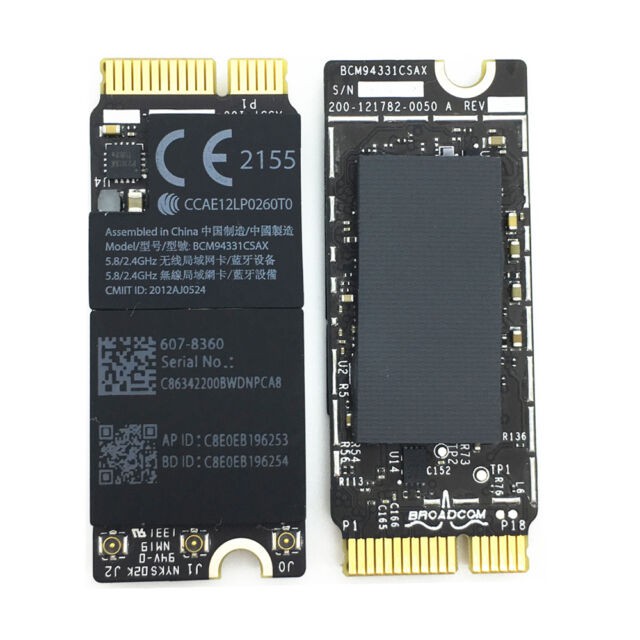 Card Wifi cho Macbook BCM94331CSAX (Hackintosh - Chuẩn ốc H4)