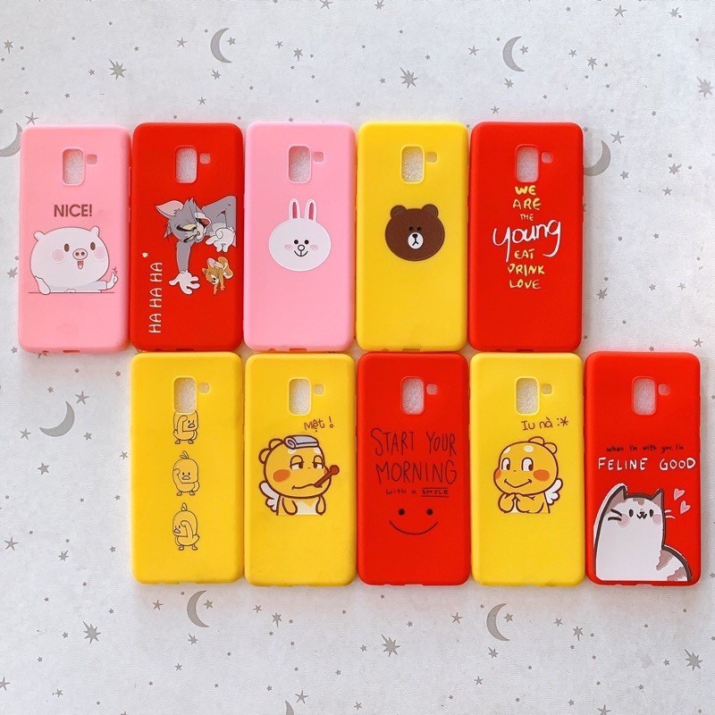 Ốp Samsung A8 plus hoặc A8+ dẻo