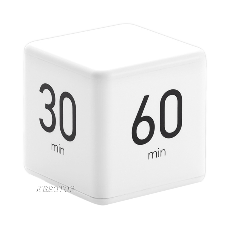 [KESOTO2]Cube Timer Digital Timer Cooking Timer w/ LED Display