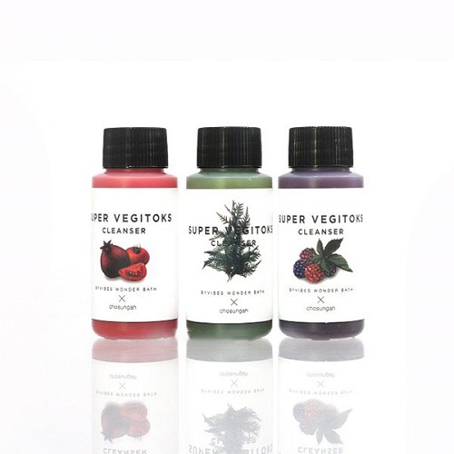 Sữa rửa mặt rau củ thải độc Super vegitoks cleanser Wonder bath chai 30ml NPP Shoptido | BigBuy360 - bigbuy360.vn