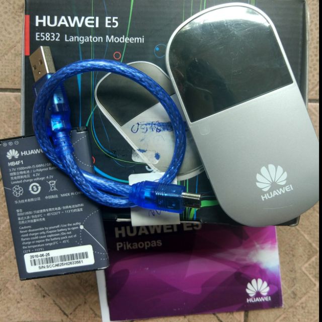 Thiết bị phát WIFI chia sẻ mạng từ sim 3G - Huawei E5832 - Chính hãng